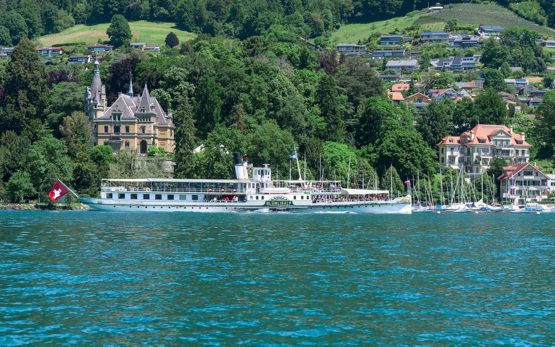 Lake Thun scenic view